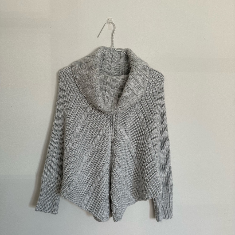 Crazy 8 sweater poncho
